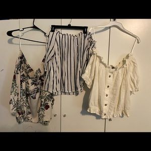 Off the shoulder tops